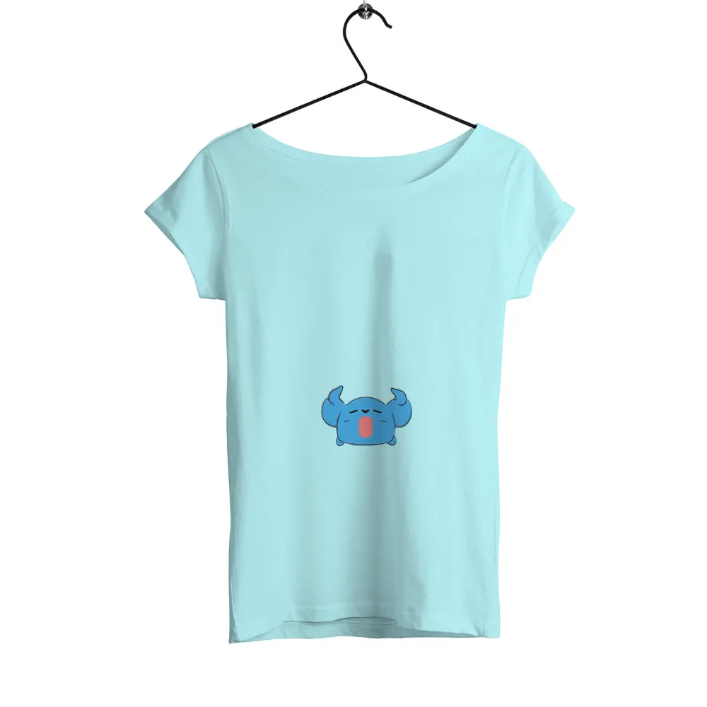 Graphic Tees: Zee the Blue Monster - Whimsical Adventures and Joyful Transformations|banksy joy millward