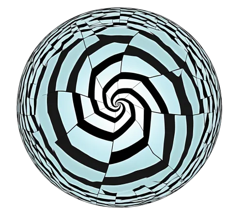 T-Shirts Pattern: Spiral Journey into Infinity