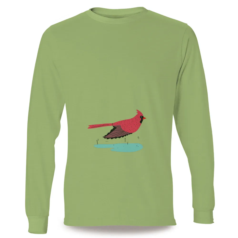 T-Shirt Printing: Cardinal Reflection - Artistic Design|savannah guthrie love t shirt