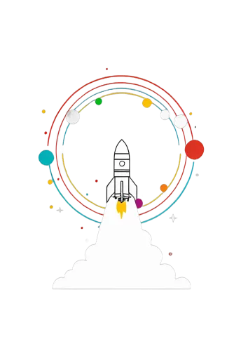 TShirt Printing: Reach for the Stars with Space Rocket Design