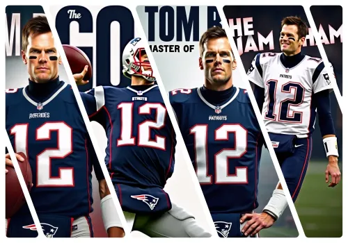 Iconic Tom Brady Patriots Jersey T-Shirts for True NFL Fans