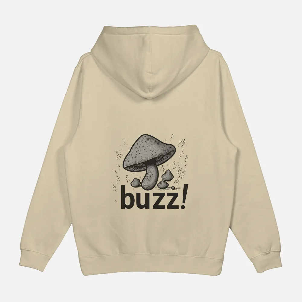 Unique Mushroom Buzz Clothing - Artistic Nature-Inspired Design|t shirt roblox vintage