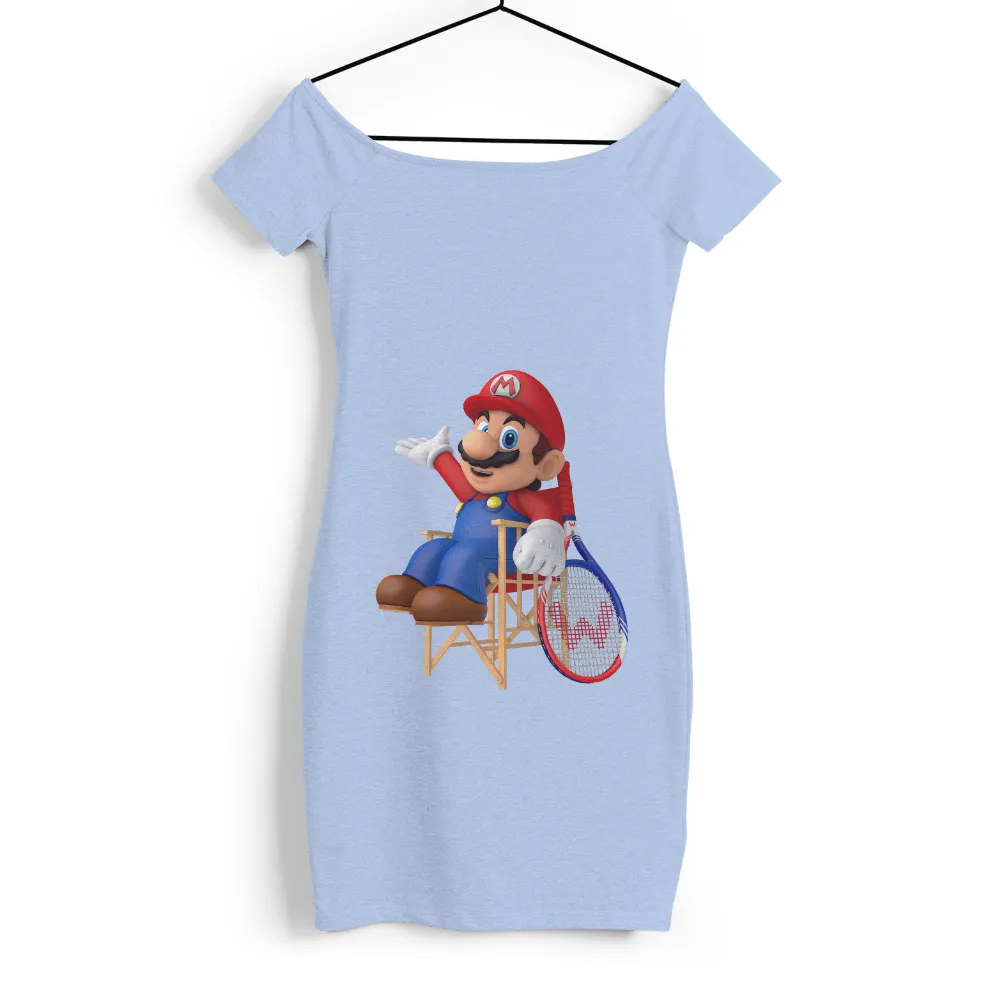 T-Shirts Custom: Mario the Director & Sports Enthusiast|mario flip sequin shirt