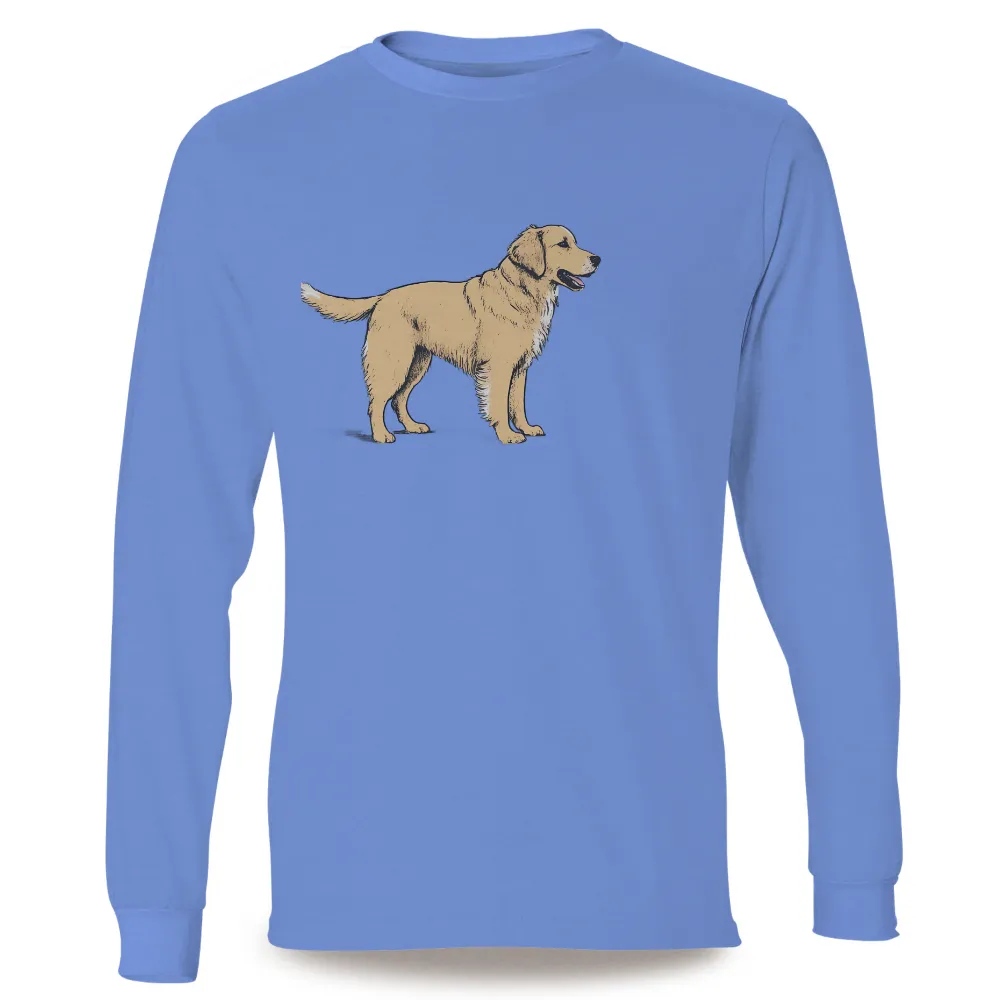 Golden Retriever TShirt Printing: A Symbol of Unconditional Love|happy easter bunny t shirt