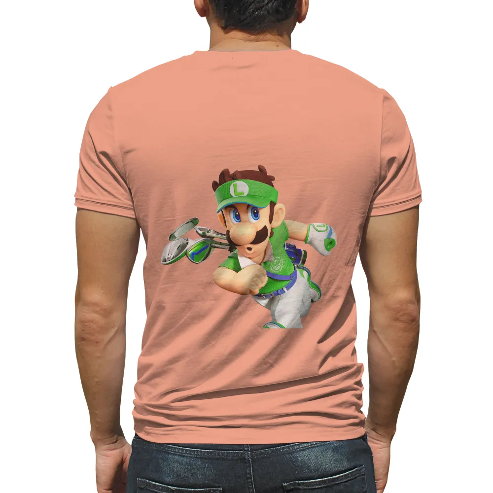 TShirt Design: Luigi's Golf Adventure|video game valentine shirt