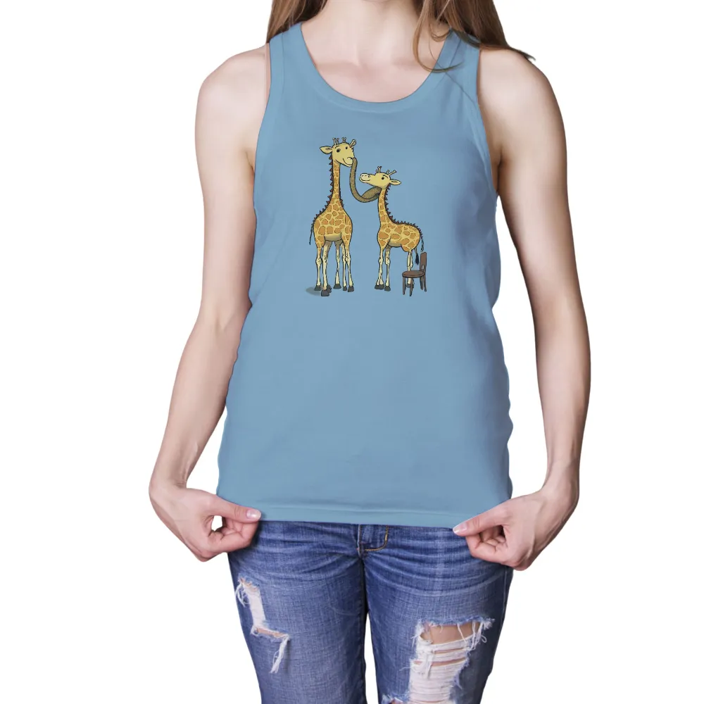 TShirt Design: Giraffes Sharing Tender Moments|grinch t shirt family