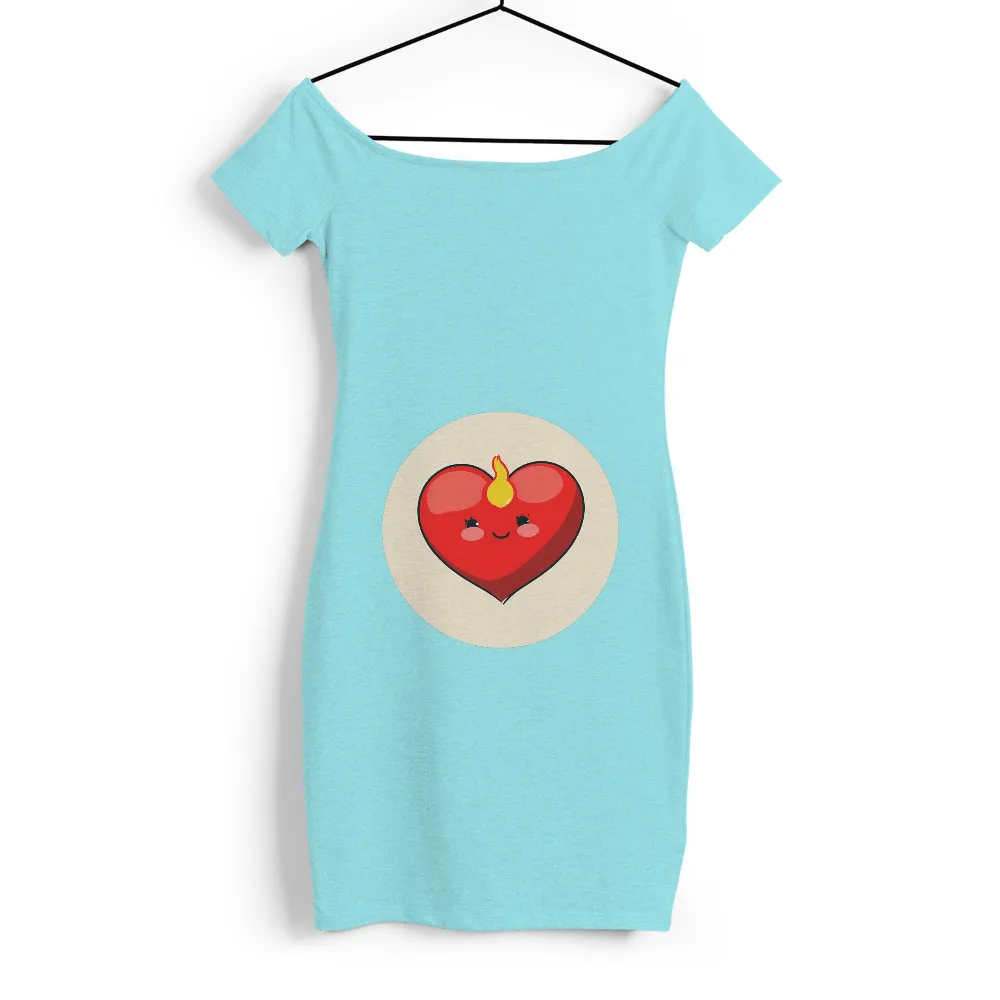 Custom T-Shirt Printing: Heart of Passion - Artistic Design|heart shirts for valentine's day