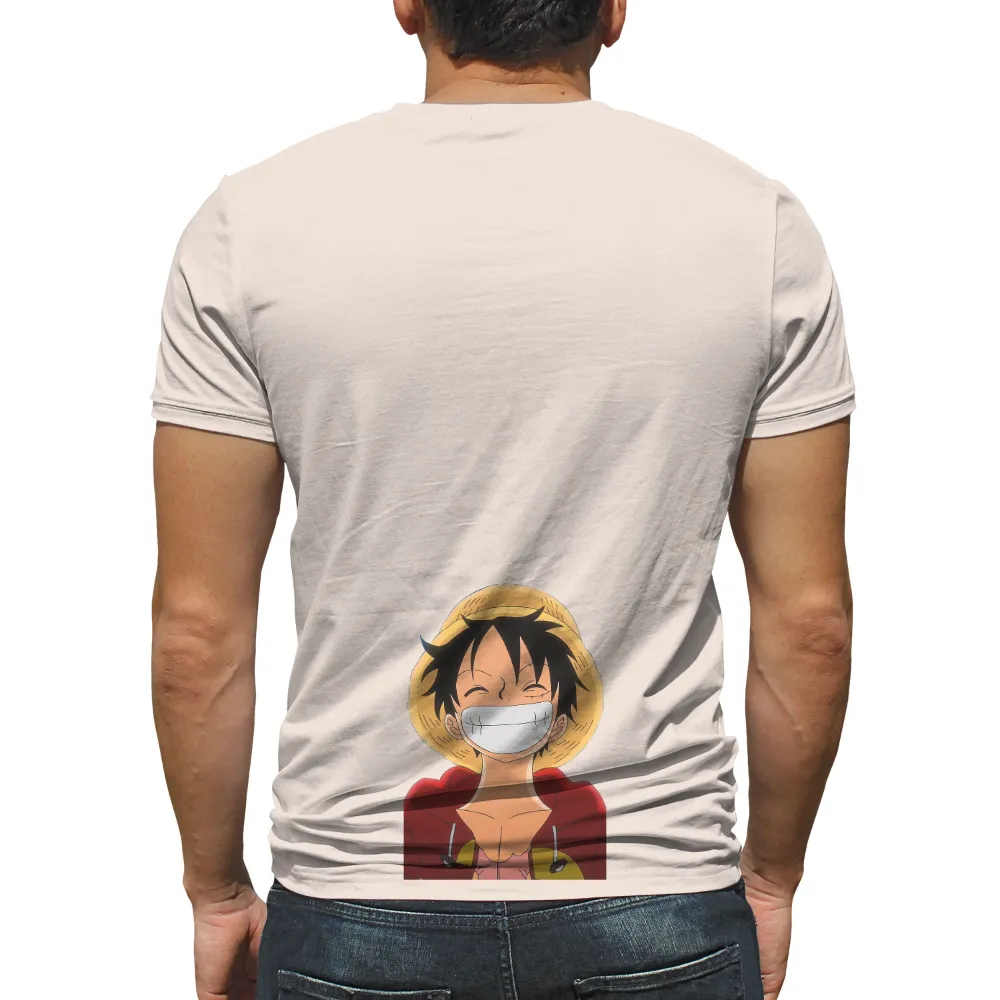 TShirt Design: Luffy's Adventure Spirit|i run a pirate ship shirt