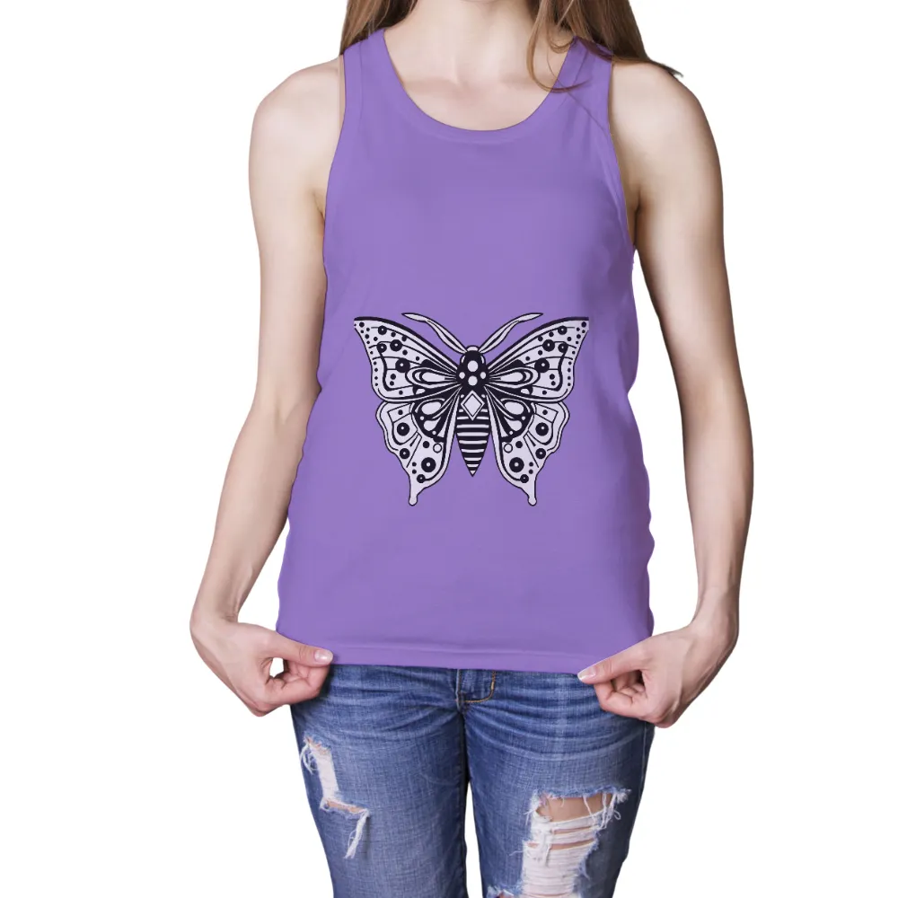 Customized Tee Shirts: Butterfly Transformation | Artistic Designs| transformation