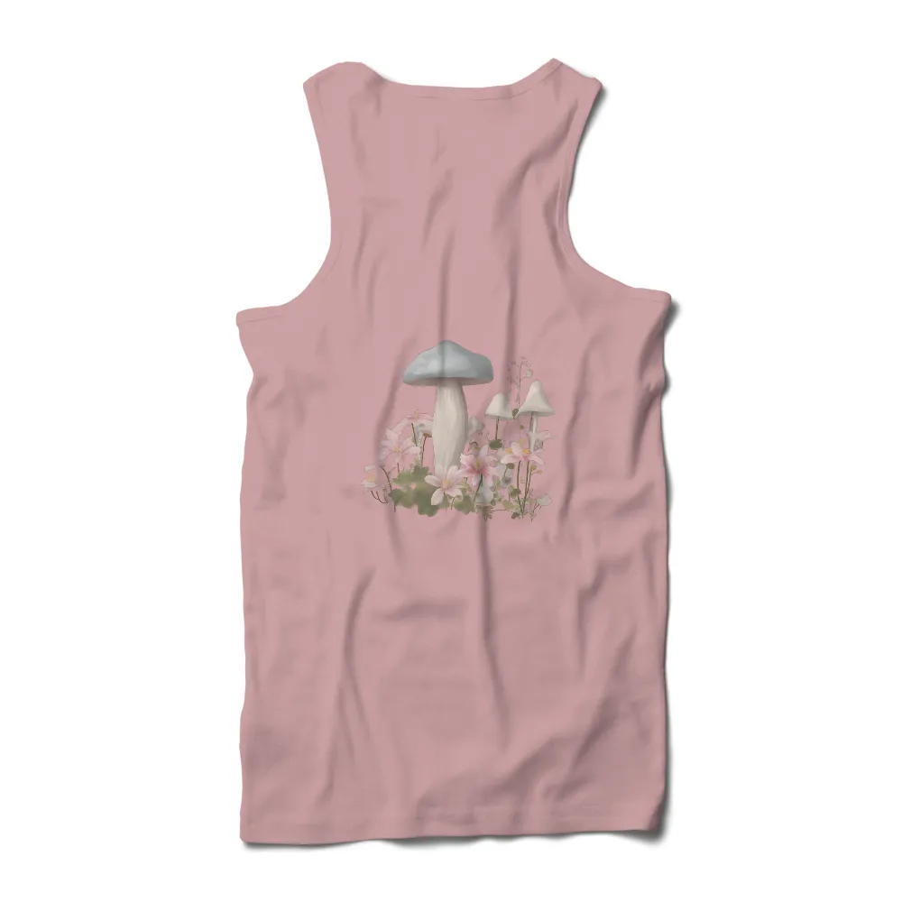 T-Shirt Printing: Enchanting Forest Mushrooms and Flowers|endor forest summer camp shirt