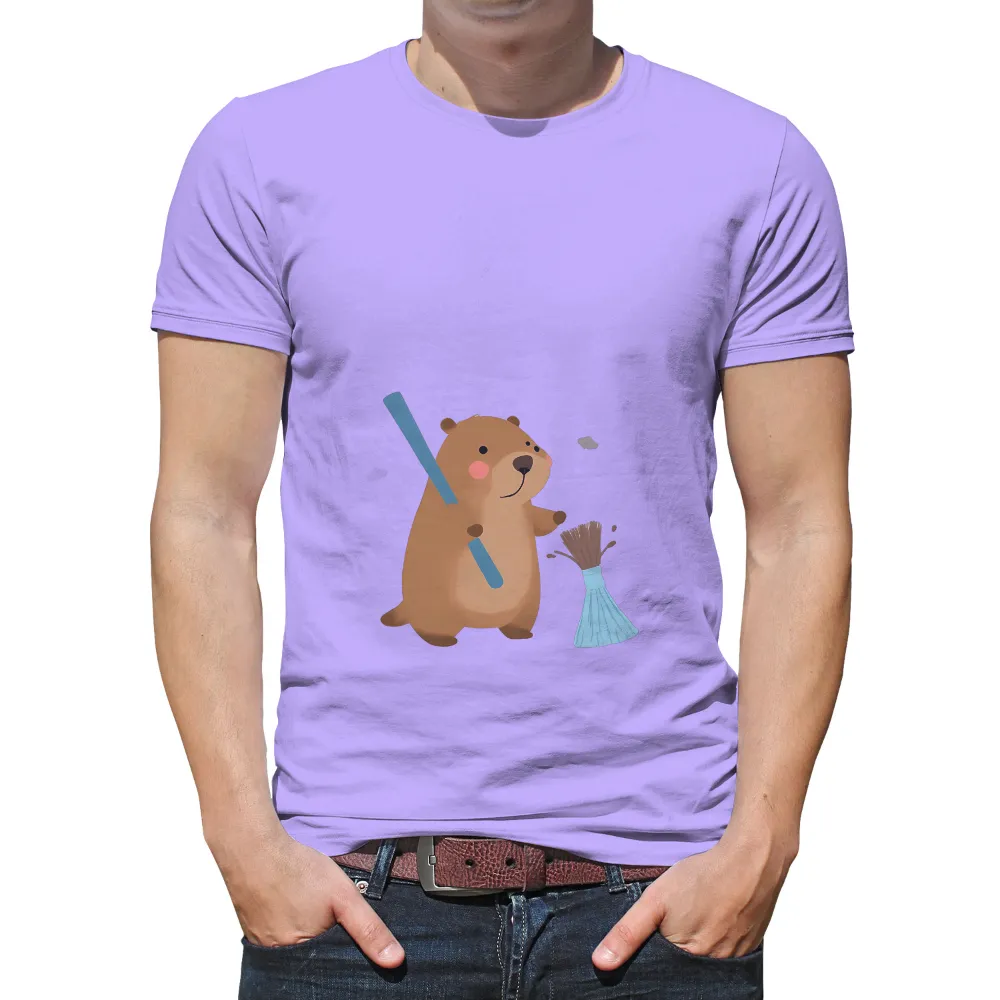 Bruno the Bear: T-Shirts Pattern of Responsibility and Care|cute saint patricks day shirts