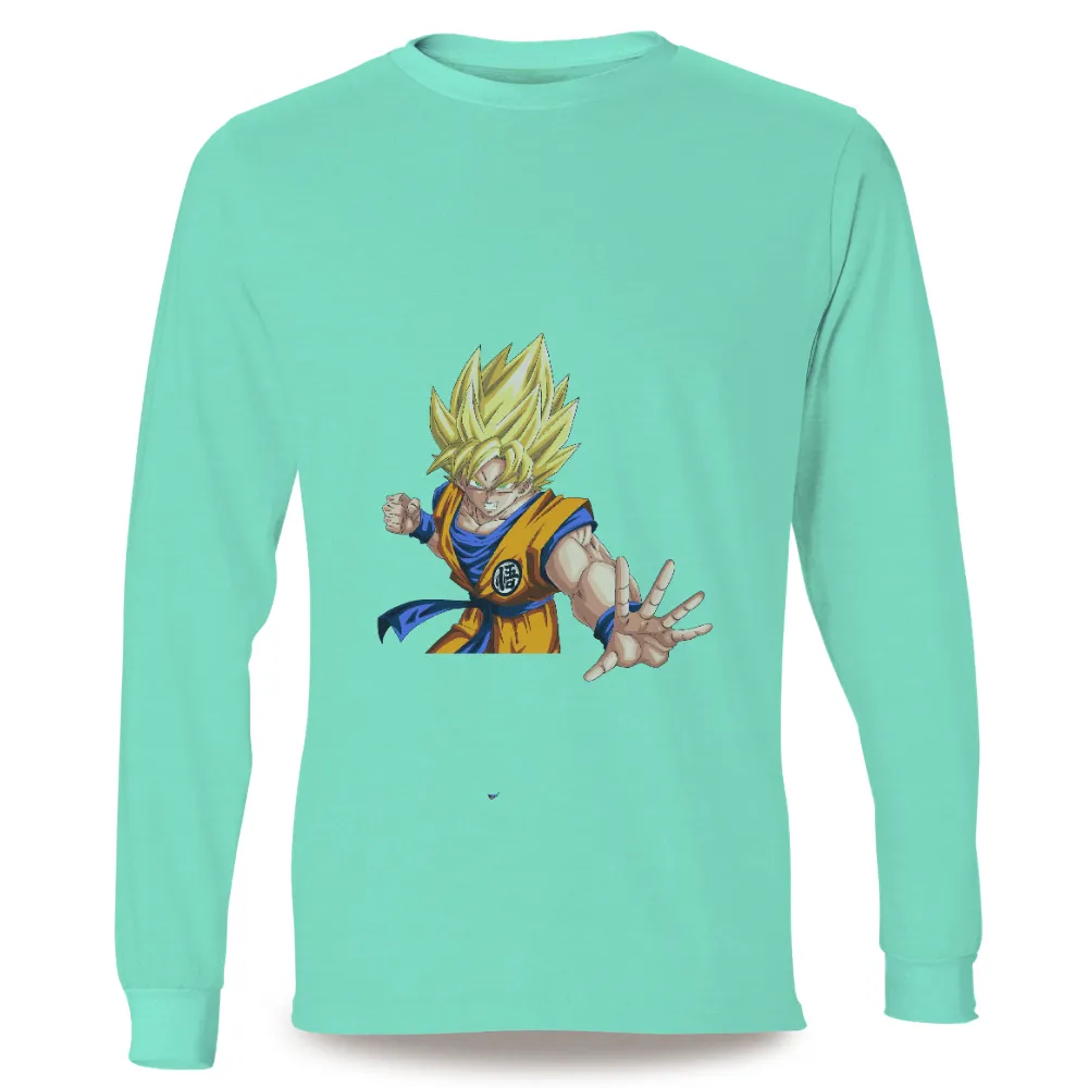 Customized Tee Shirts: Goku Super Saiyan - Anime Icon|dragon ball super sweatpants