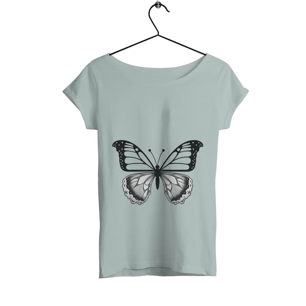 Customized Tee Shirts: Luna's Wings of Transformation|t shirt butterfly roblox