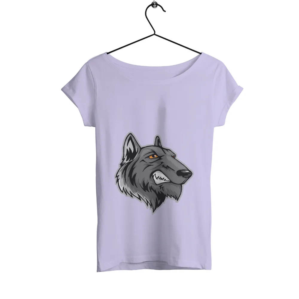 T-Shirts Pattern: Fierce Wolf Spirit - Strength and Leadership|coors light beer wolf t shirt