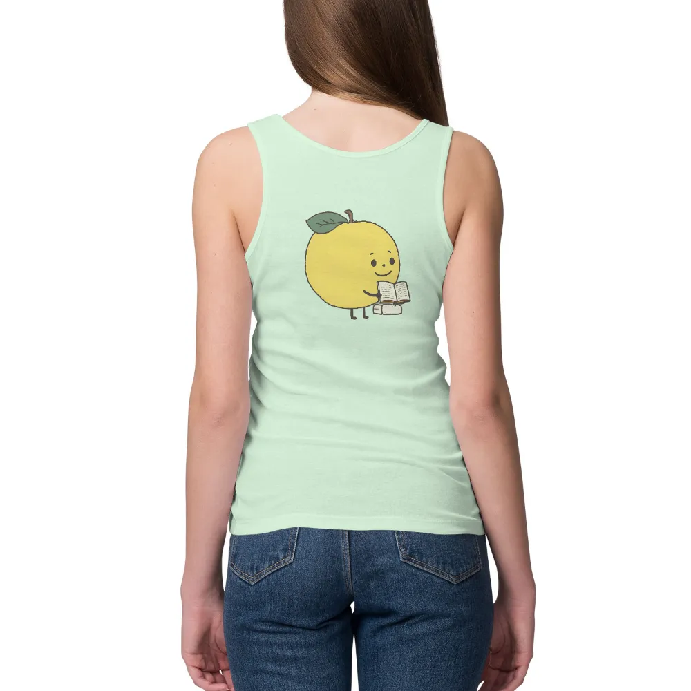 Graphic Tees: Lemmy the Lemon - A Whimsical Tribute to Reading|summer reading 2023 shirts