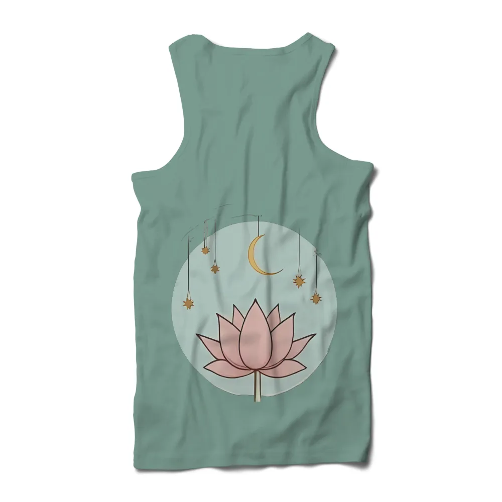 Custom Tee Shirts: Lotus Under the Moon - Serenity and Inner Peace|dallas stars tickets 2022