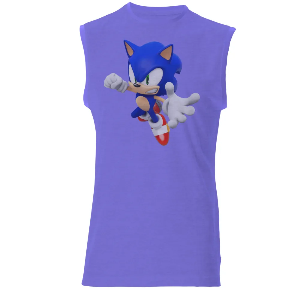 Sonic T-Shirt Printing: Speed and Adventure|armin arlert blue shirt