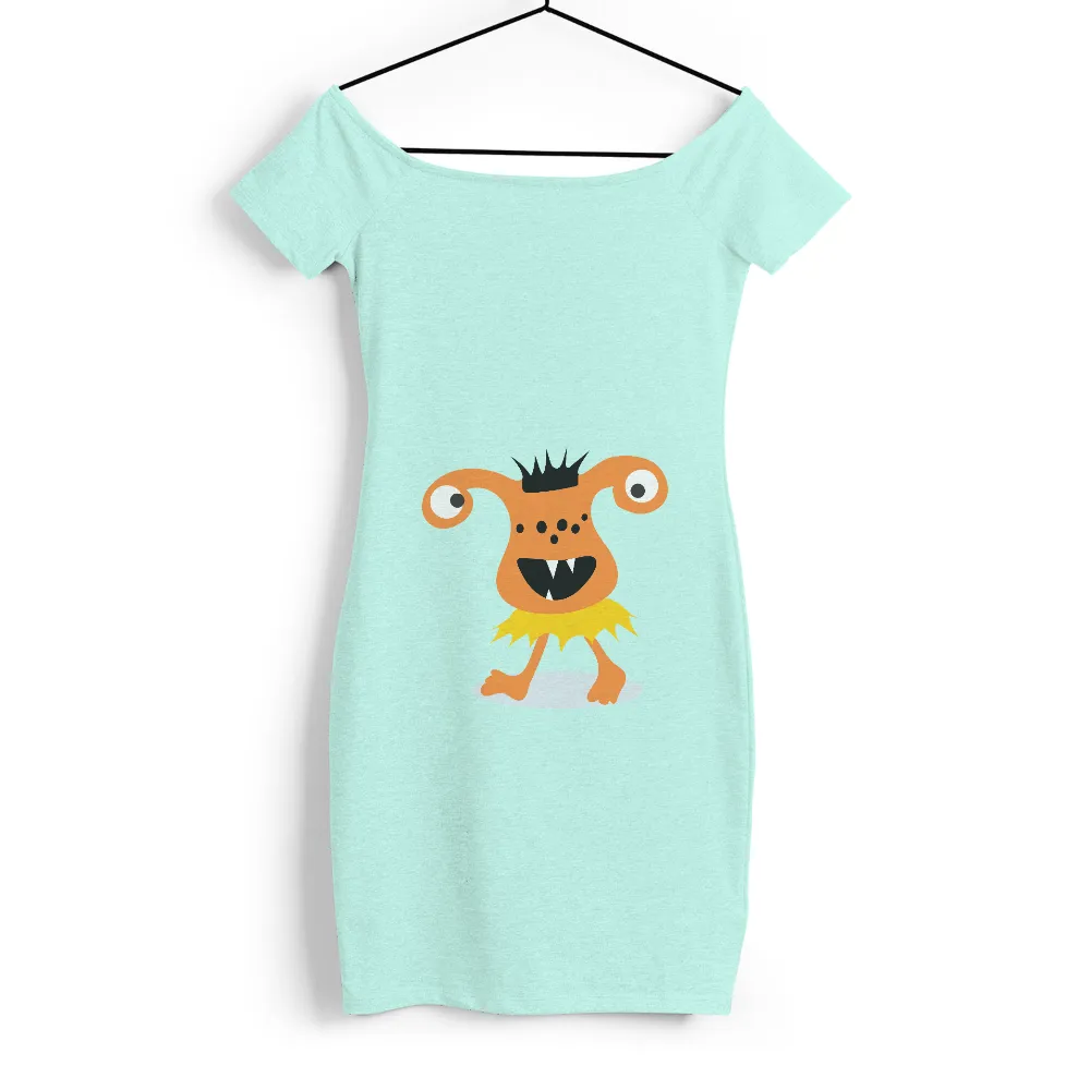 Tee Shirt Printing: Spread Joy with Zippy the Happy Monster|scary movie yellow shirt