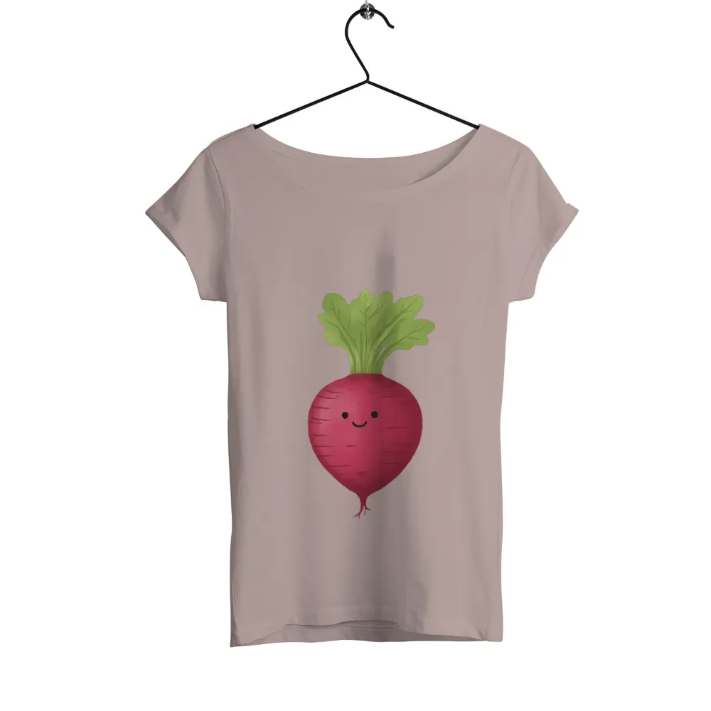 T-Shirts Pattern: Beetroot the Brave - Artistic Vegetable Warrior|sun protection clothes for adults