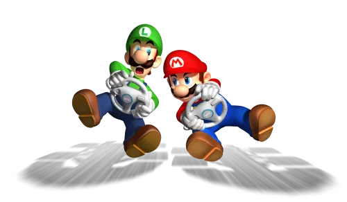 Tee Shirts Printed with Mario and Luigi Racing Adventure