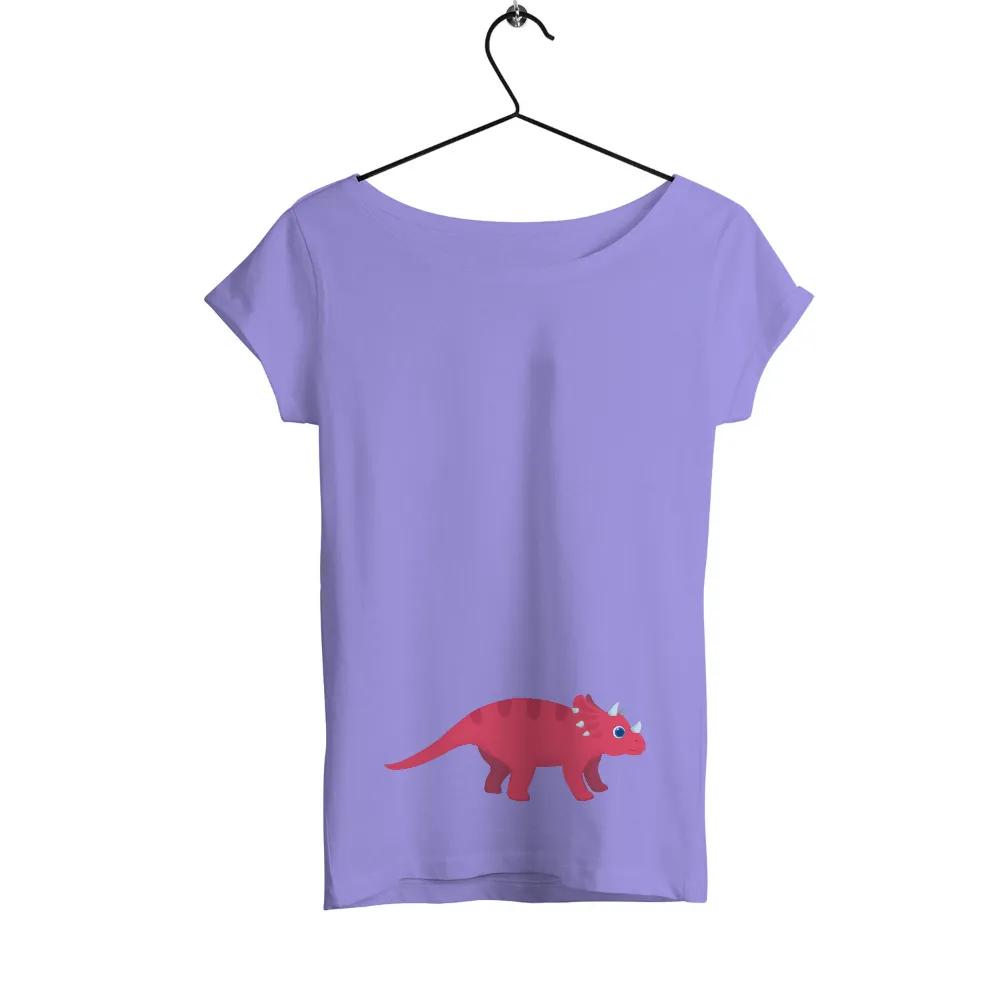 Customized Tee Shirts: Pixelated Triceratop - Artistic Fusion of Ancient and Futuristic|target dinosaur easter shirt