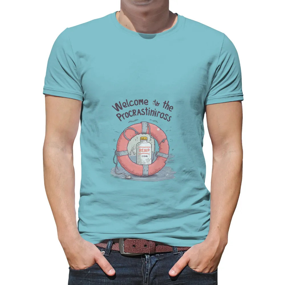 T-Shirt Printing: Welcome to the Procrastiniross - Lifebuoy of Support|support your local campground shirt