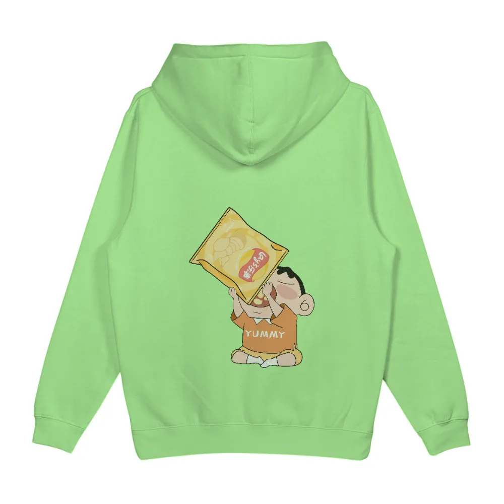 T-Shirts Custom: Shin-chan's Yummy Snack Adventure|cyanide and happiness shirt