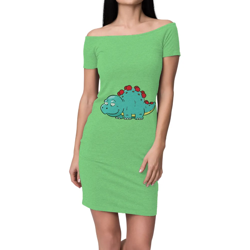 Tee Shirts Printed: Whimsical Dino - Funny & Quirky Design|dinosaur easter shirt