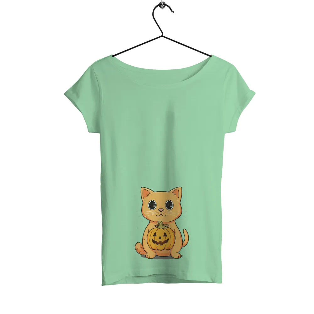 Tee Shirt Printing: Whiskers' Halloween Pumpkin Adventure|halloween costumes white dress shirt