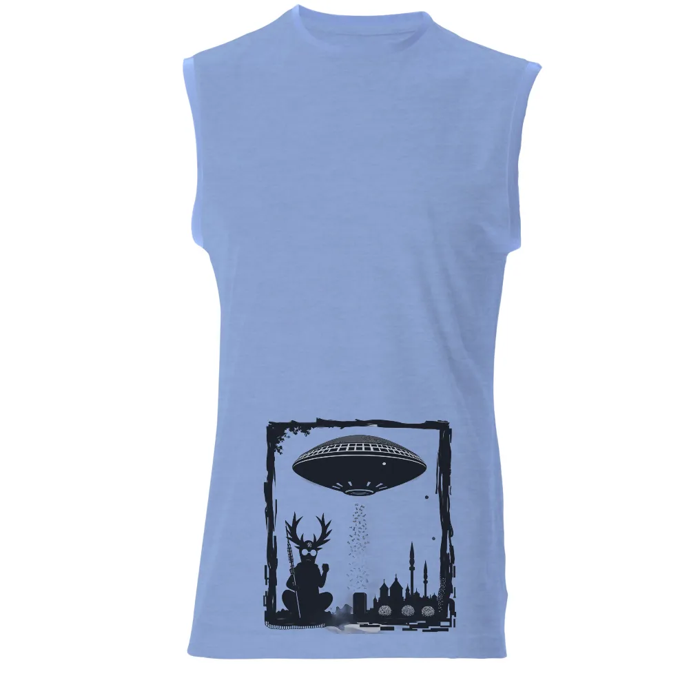 T-Shirts Design: Alien Encounter in Urban Fantasy|willy's wonderland staff t shirt