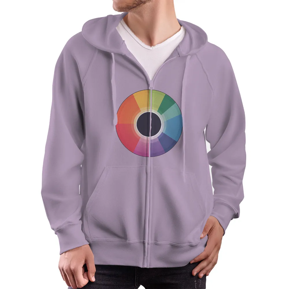 Custom Color Wheel Art: Vibrant and Creative Design|harmony splatoon shirt