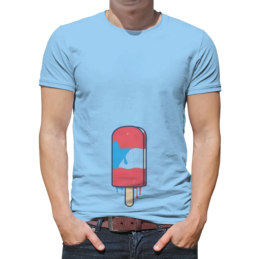 T-Shirts Pattern: Melting Ice Cream Pop - Artistic Designs|banksy park