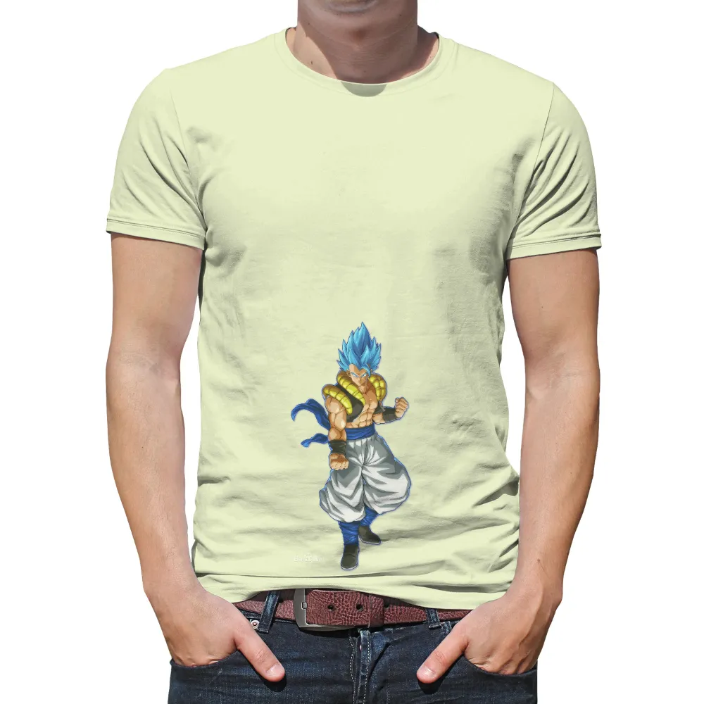 TShirt Printing: Gogeta - Power and Unity in Anime|mr po dragon ball