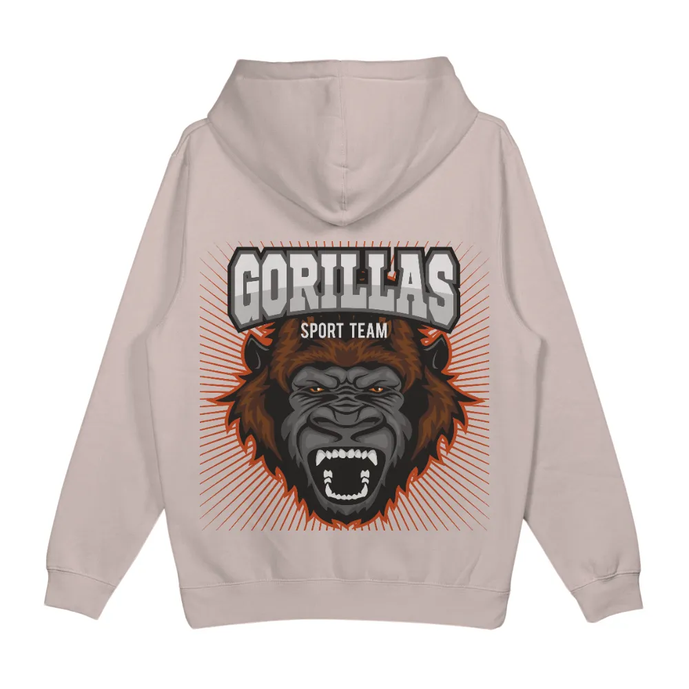 Gorillas Sport Team TShirt Printing - Show Your Support with Power and Energy|support local bees t shirt