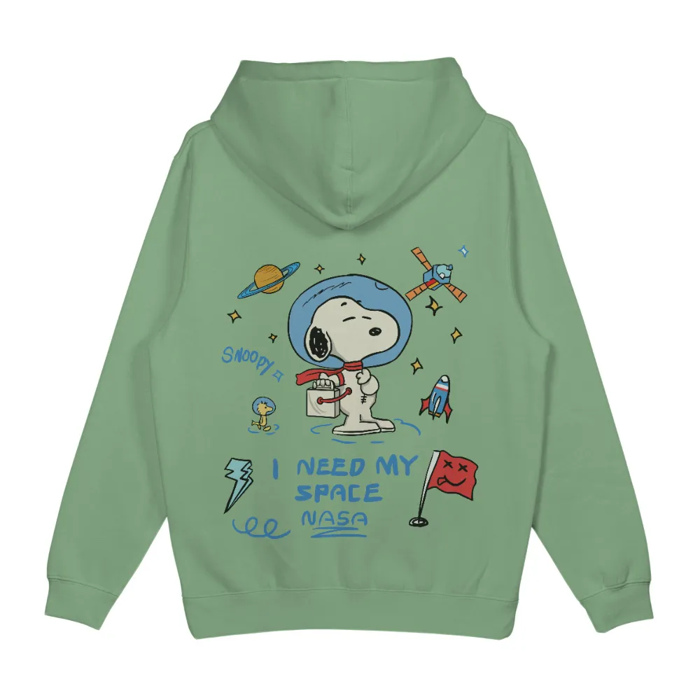 Shirts Graphic Tees: Snoopy Space Adventure|retro nba player t shirts