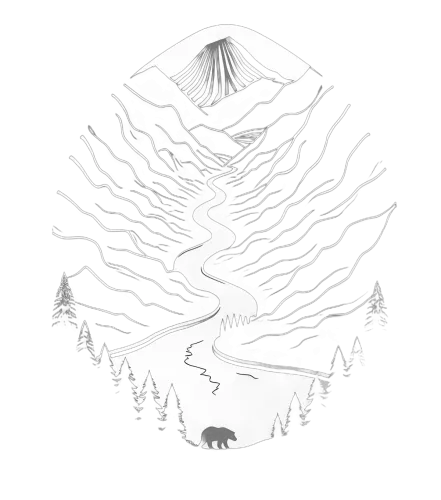 Custom Tee Shirts: Wilderness Wanderer - Nature's Journey