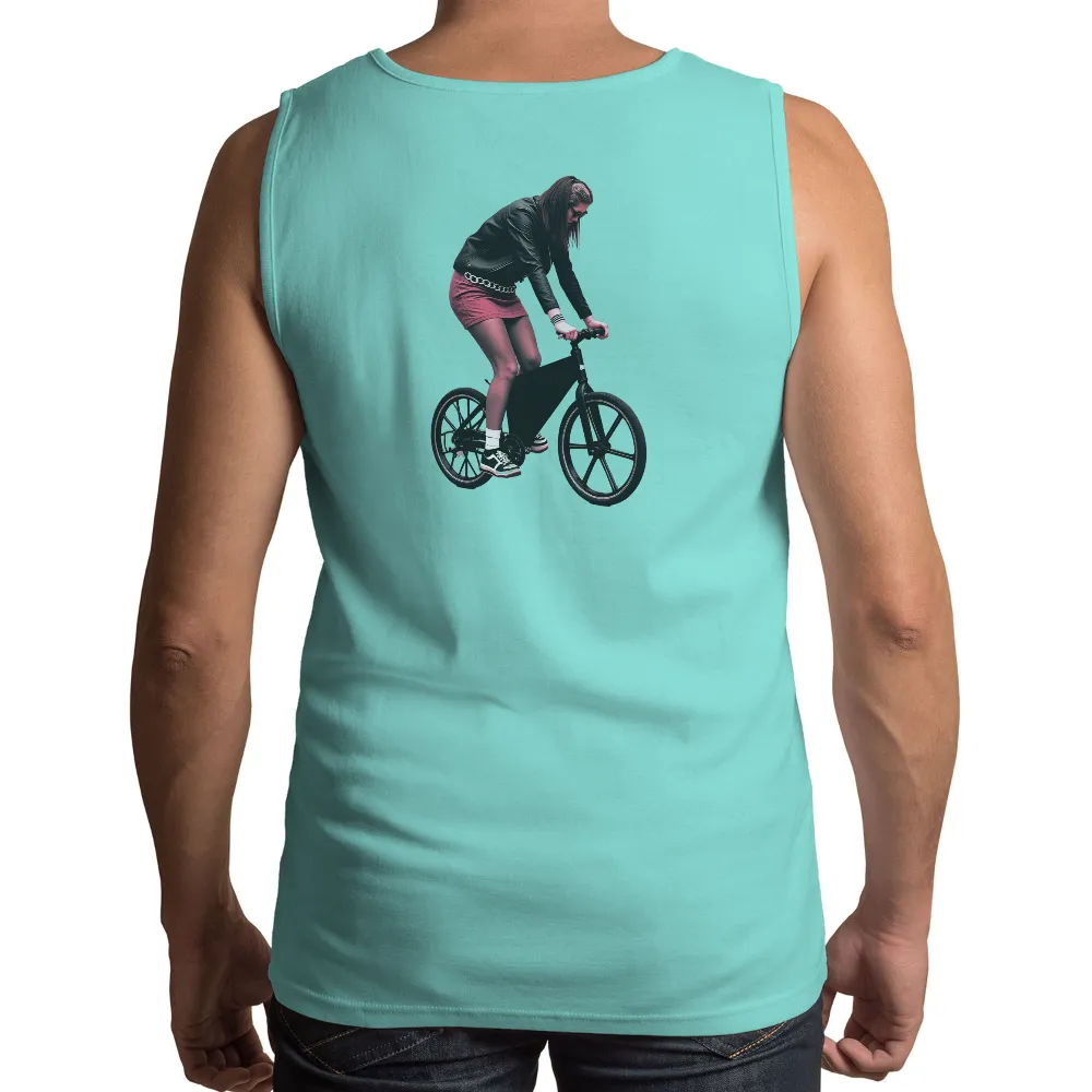 TShirt Design: Urban Cycling Adventure|urban sun shirt