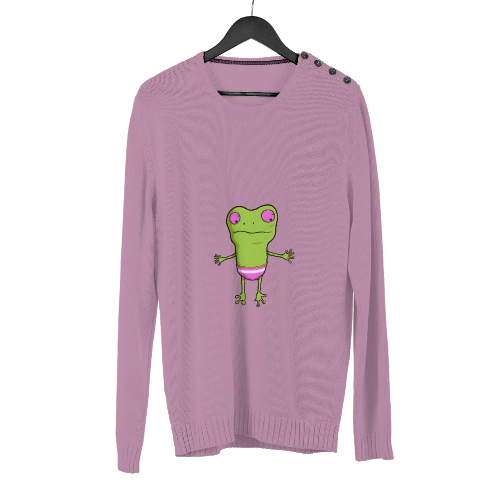 Quirky Frog TShirt Design: Embrace Your Inner Child|roblox frog shirt