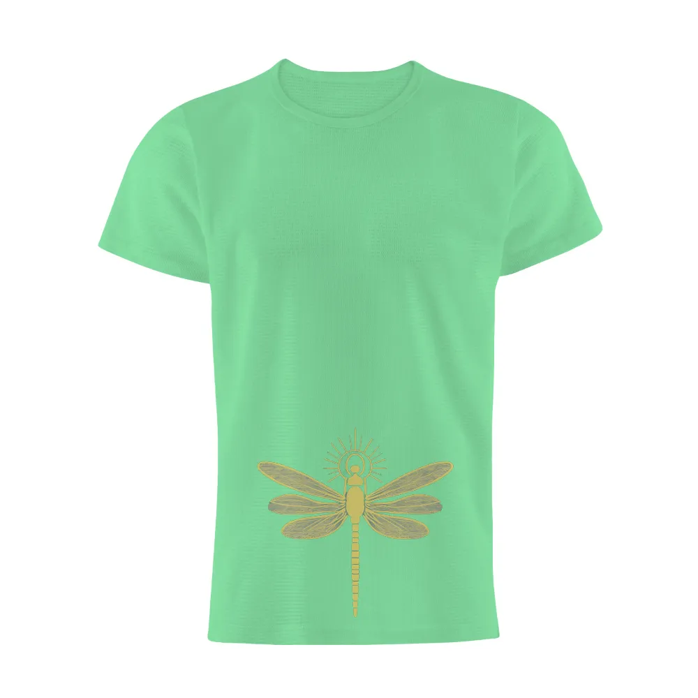 Shirts Graphic Tees: Dragonfly Transformation - Artistic Design|elegant t shirt roblox