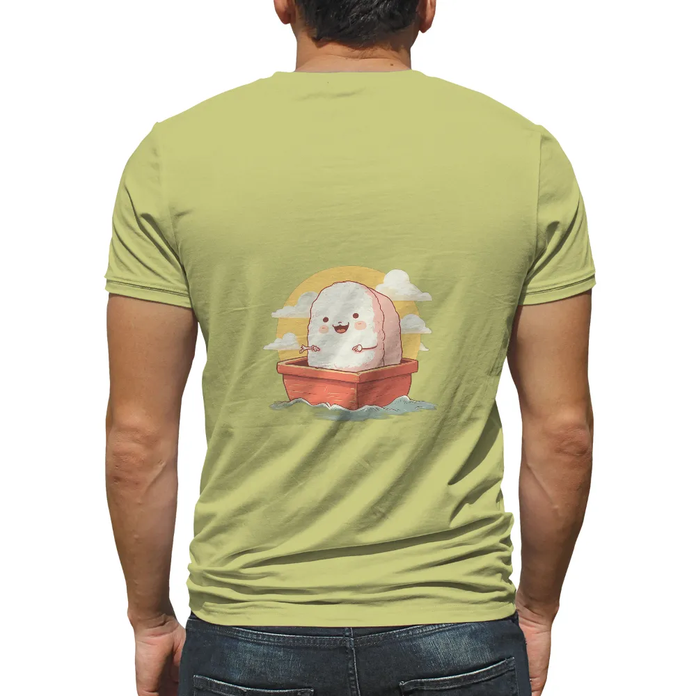 Customized Tee Shirts: Mochi's Adventure - Spread Joy and Positivity|backless summer shirts