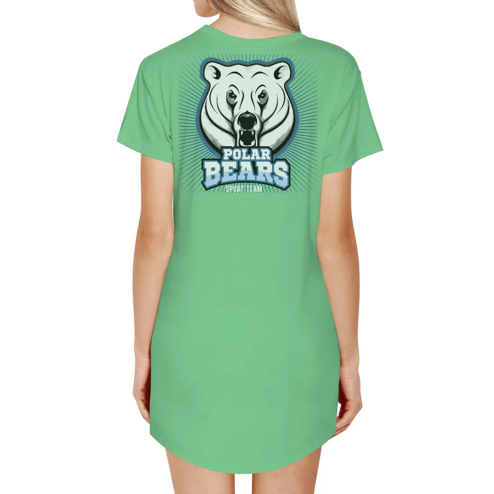 Graphic Tees: Polar Bears Sports Team - Strength and Resilience|team spirit nba t shirt