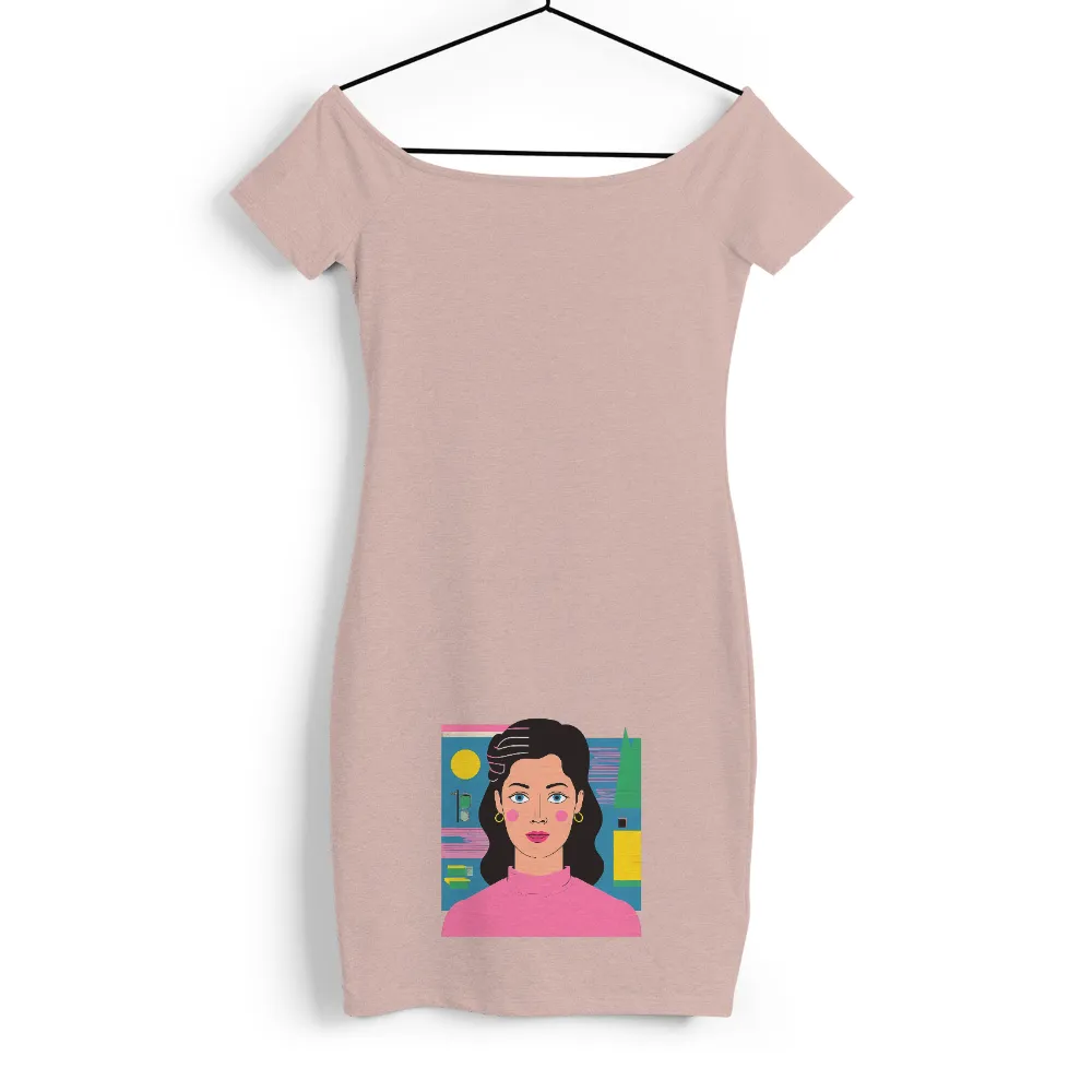 Tee Shirts Printed: Luna's Dreamy Abstract Art|bleaching comfort colors