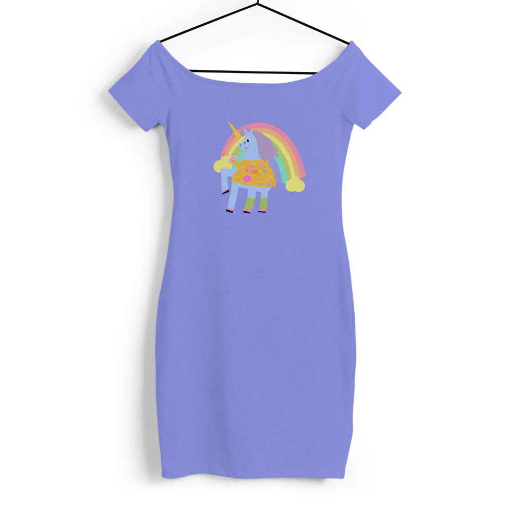 Graphic Tees: Luna the Unicorn in a Rainbow Dress|final fantasy anniversary shirts