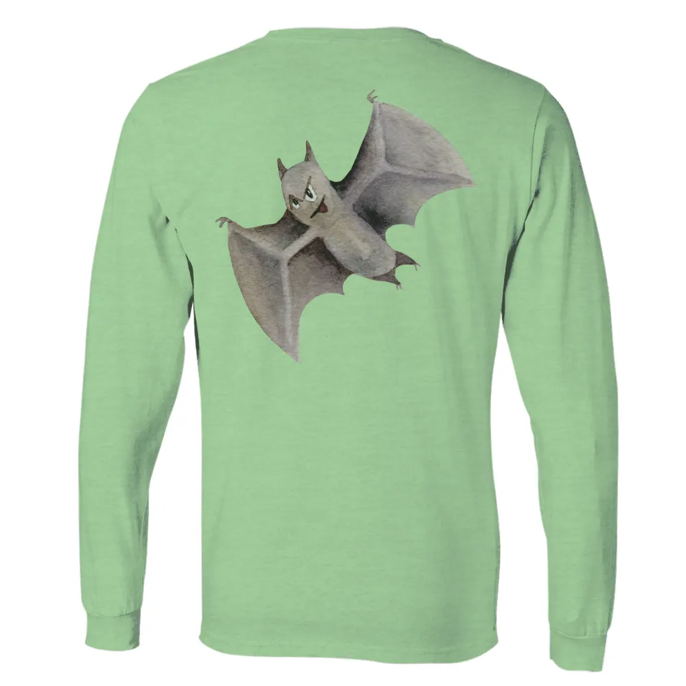 Luna the Bat: Whimsical Adventures on T-Shirts Design|red wings capfriendly