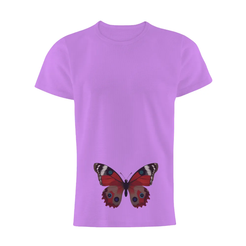 T-Shirts Pattern: The Beauty of Transformation with Peacock Butterfly|target wild fable butterfly shirt