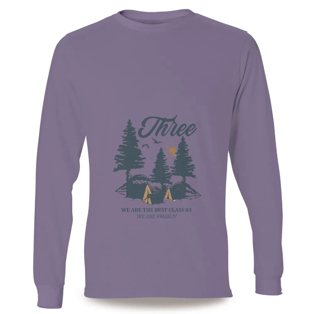 Custom Tee Shirts: Camping Adventures with Friends and Family|engagement t shirts for family