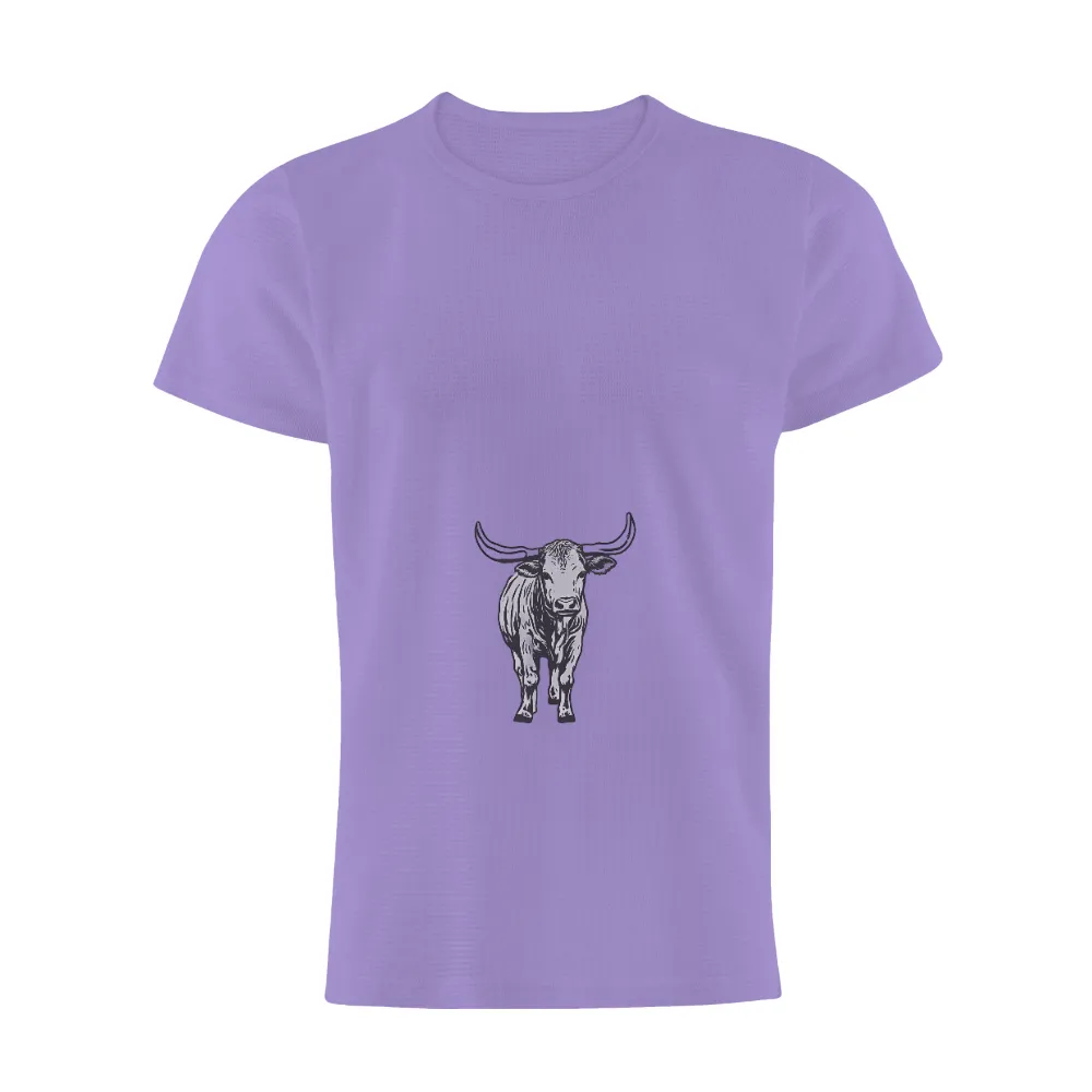 Custom T-Shirt Printing: The Spirit of Texas Longhorn|cowboy shirt cartoon