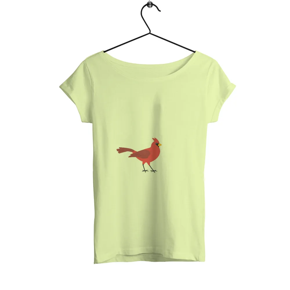 Tee Shirts Printed: Cardinal Bird - Nature's Messenger of Hope|Cardinal bird