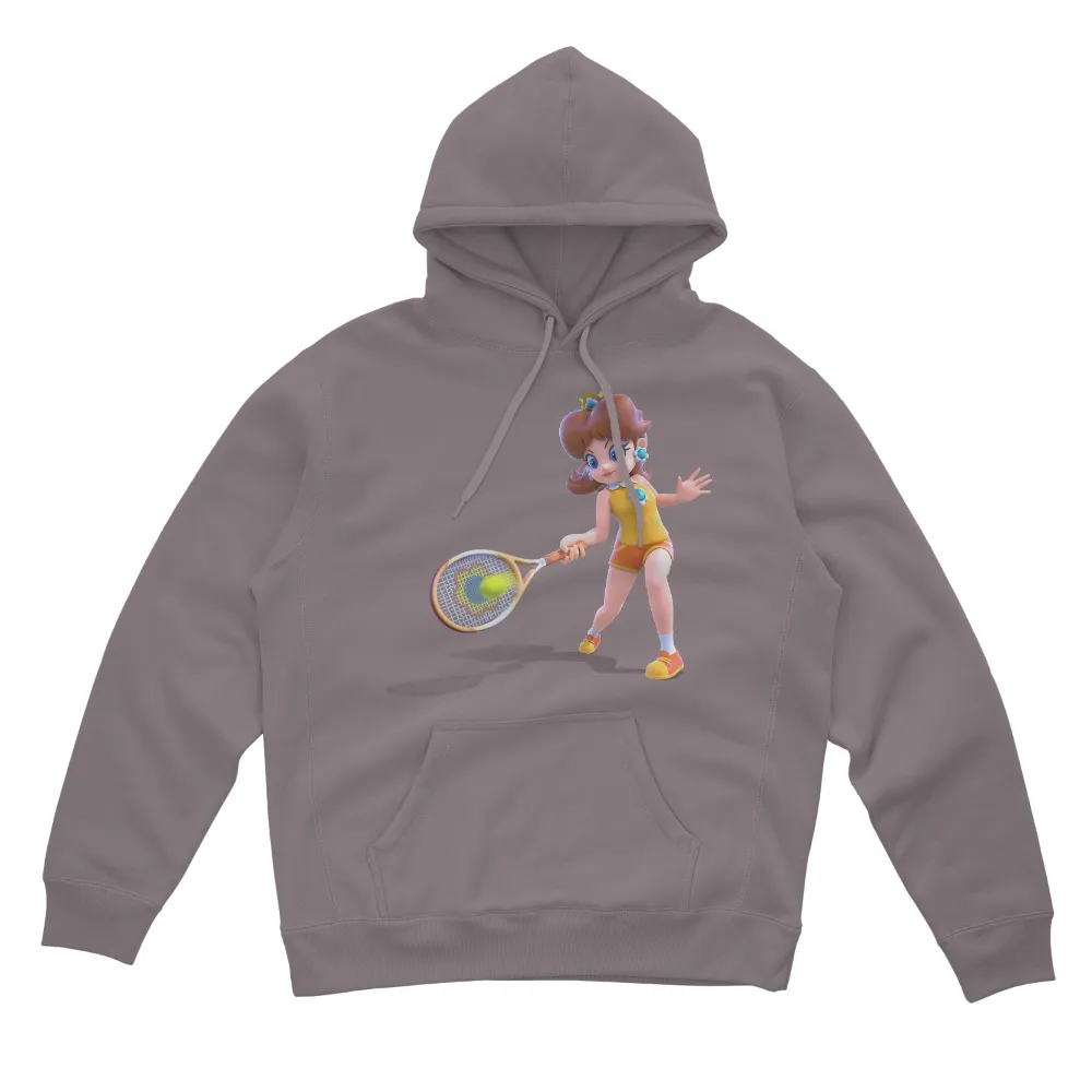 Tee Shirt Printing: Princess Daisy's Tennis Adventure|cartoon character long sleeve shirts