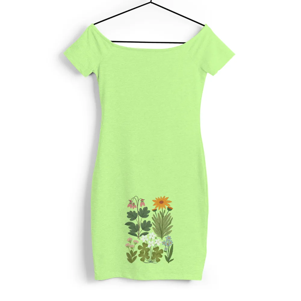 Tee Shirts Printed: Wildflowers Harmony - Nature's Artistic Expression|harmony splatoon shirt